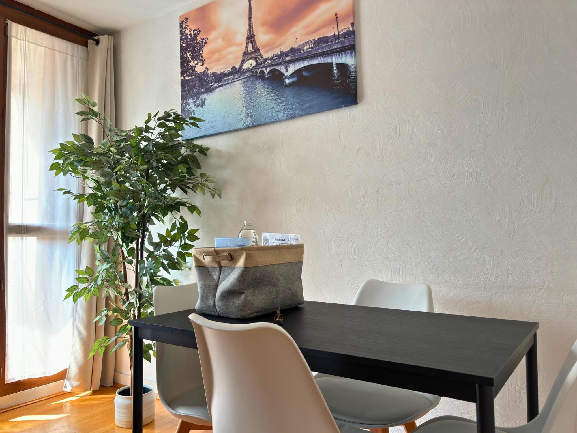 Guyon - Cosy Proche Gare Parking Facile - Balcon #Sirdest Lejlighed Franconville  Eksteriør billede