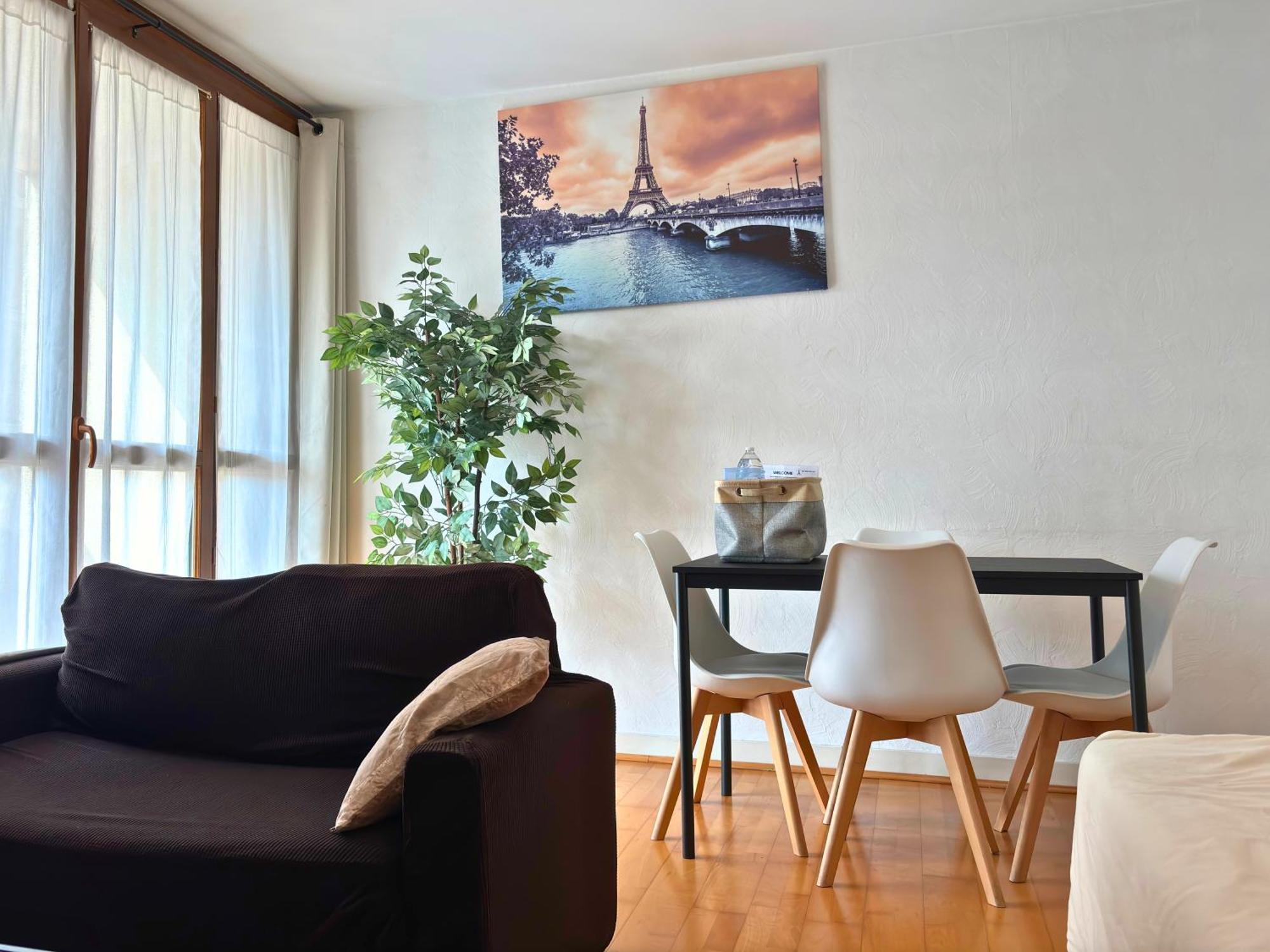Guyon - Cosy Proche Gare Parking Facile - Balcon #Sirdest Lejlighed Franconville  Eksteriør billede